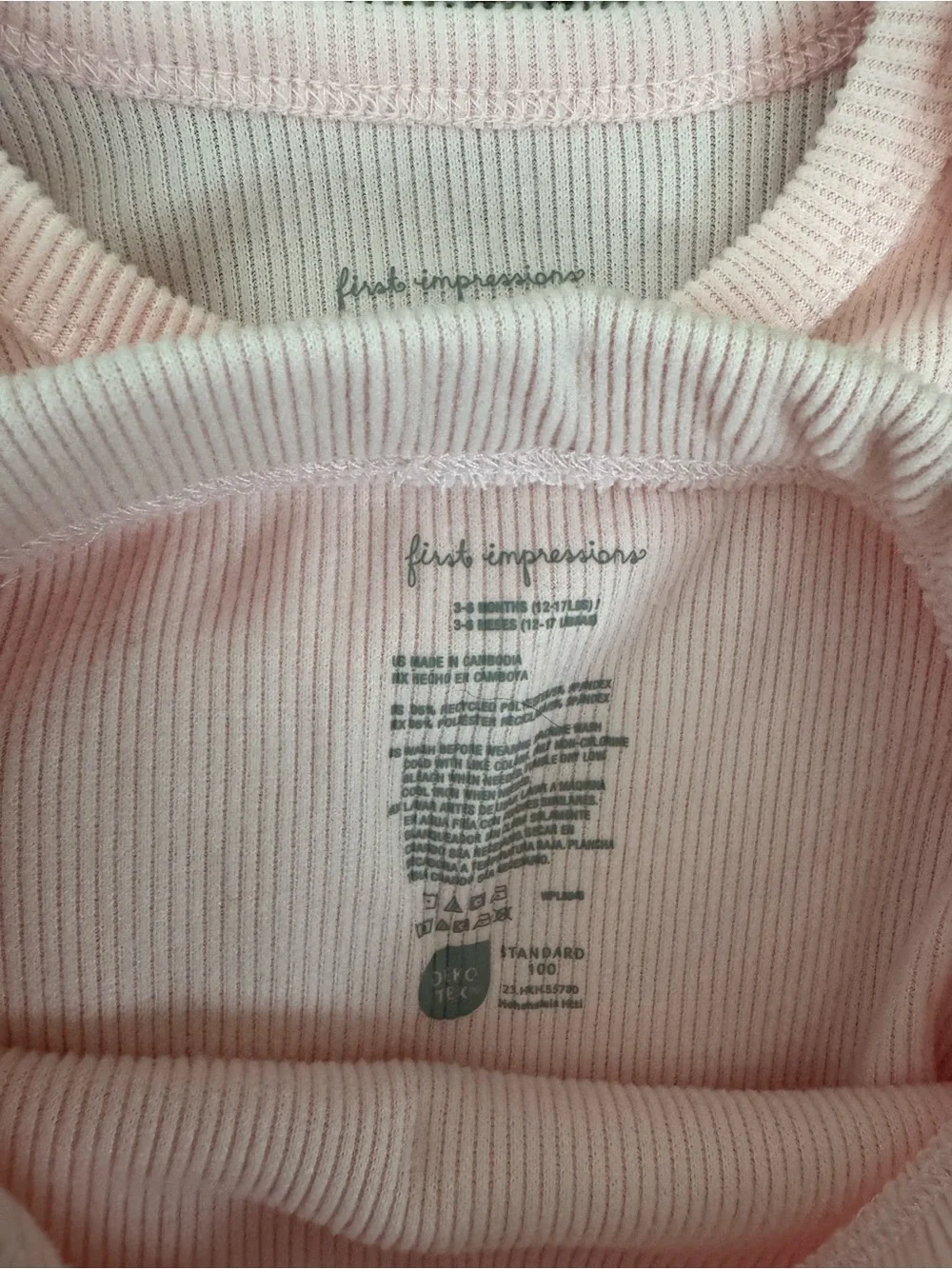 First Impressions soft ribbed